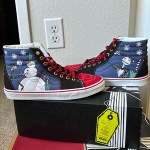 Nightmare before Christmas jack vans.   Size 11